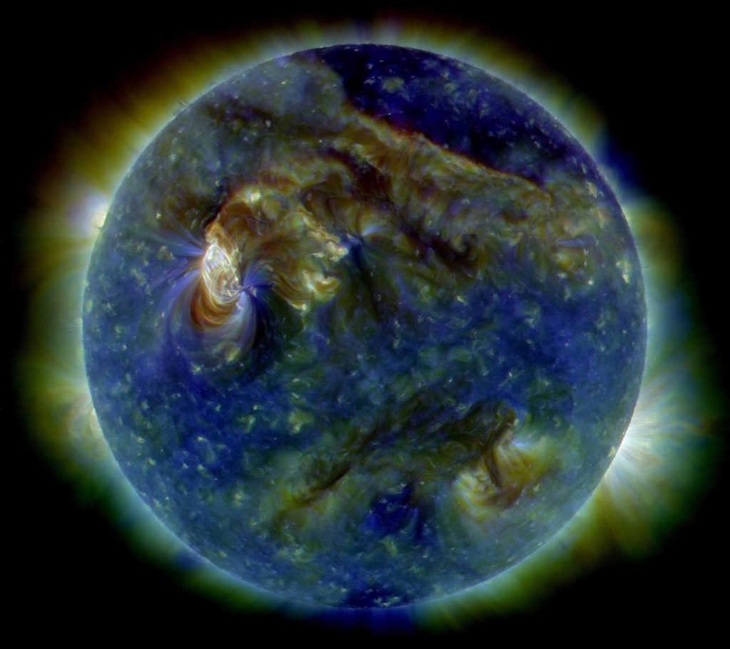 The Sun seen from space